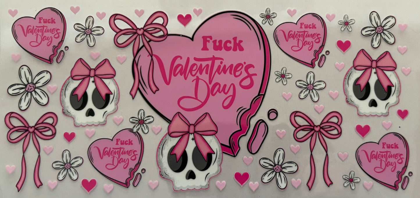 F Valentines Decal
