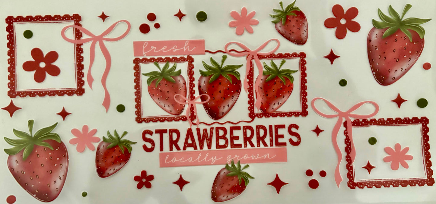 Strawberries Decal
