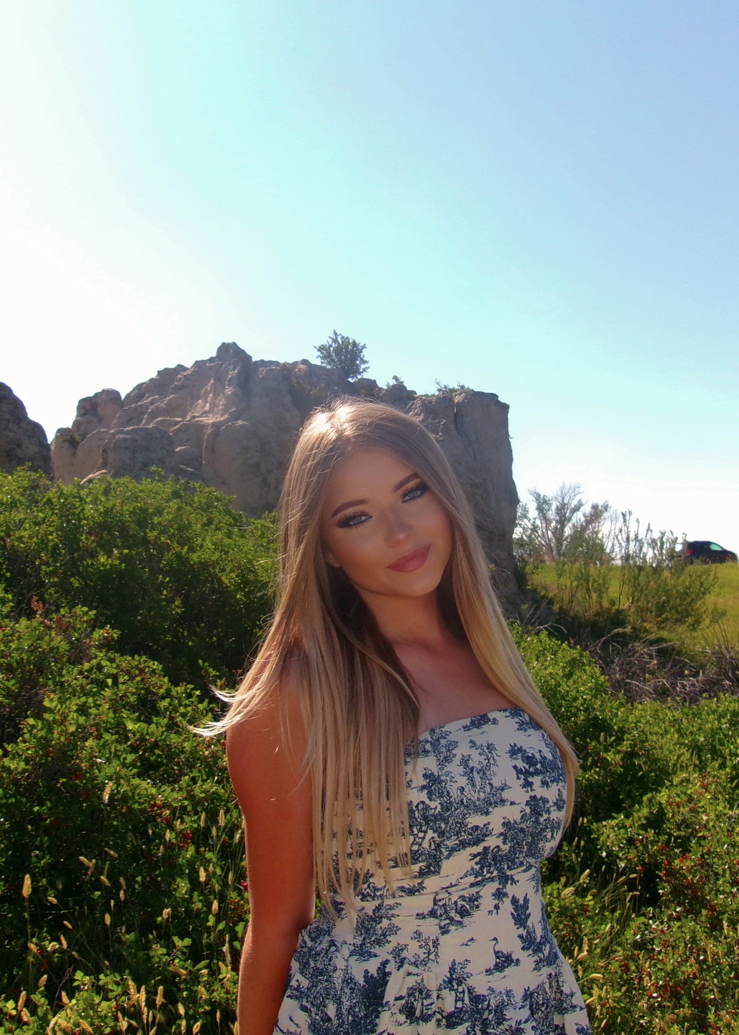 Blue Bell Breeze Mini Dress