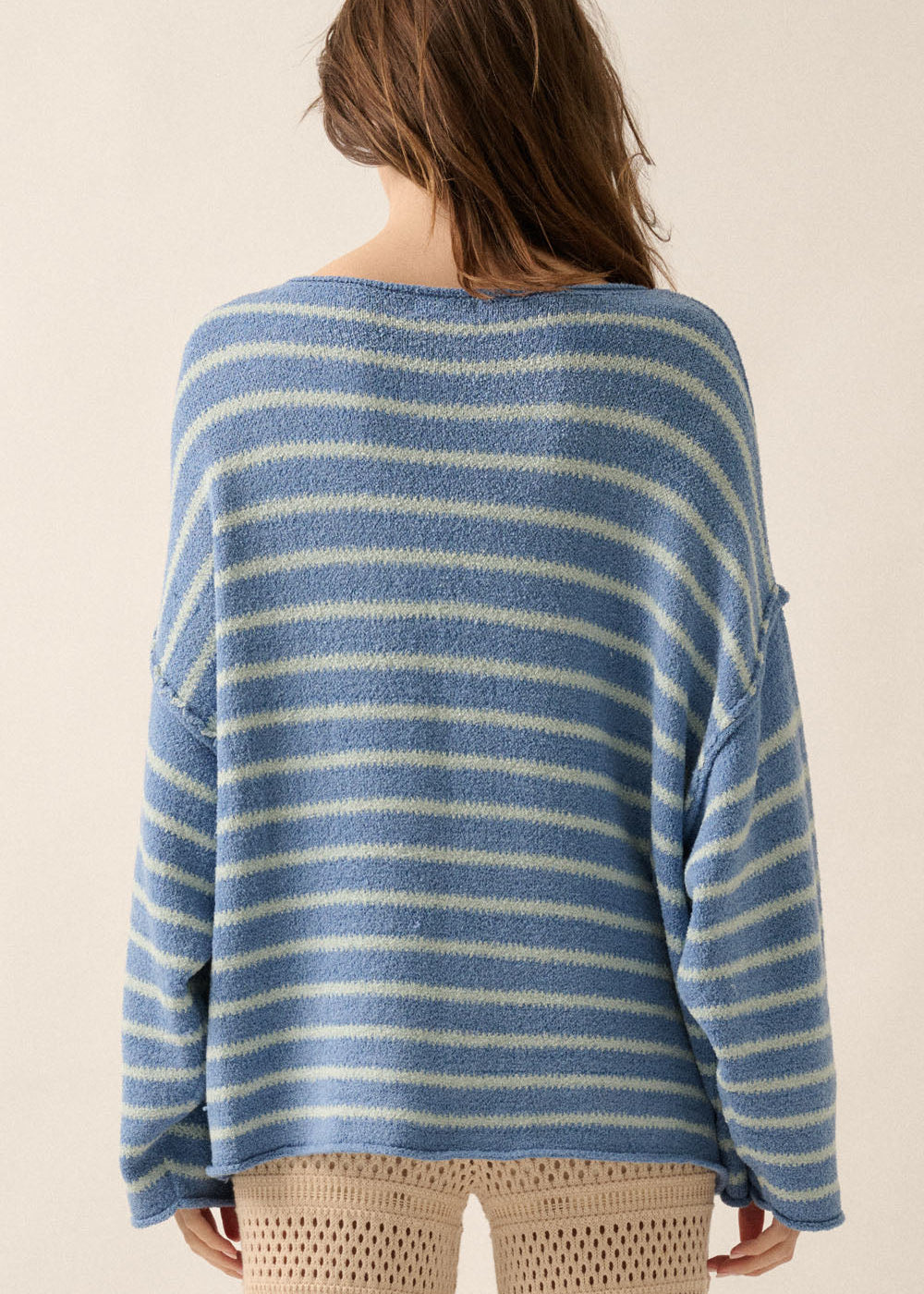 Blueberry Bay Striped Sweater
