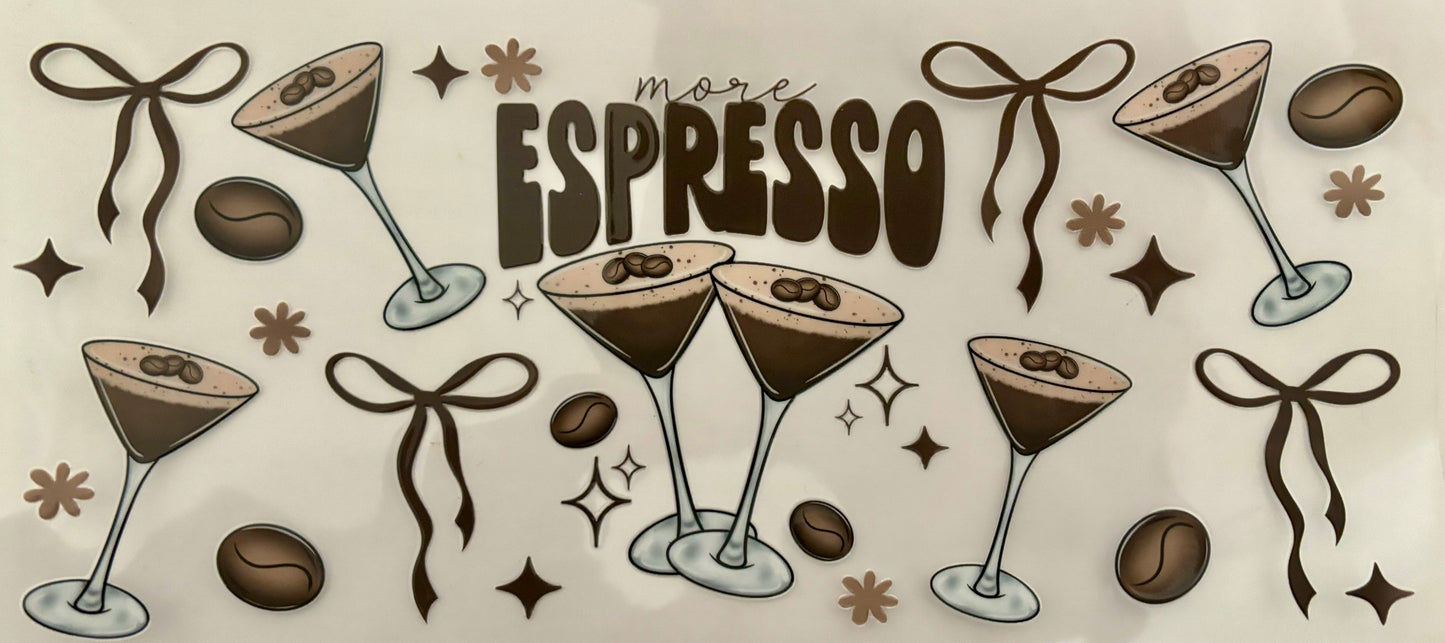 Espresso Decal