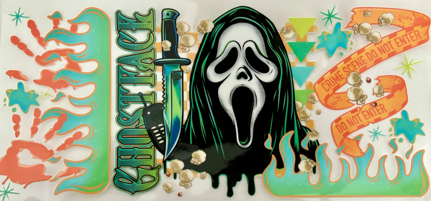 Ghost face Decal