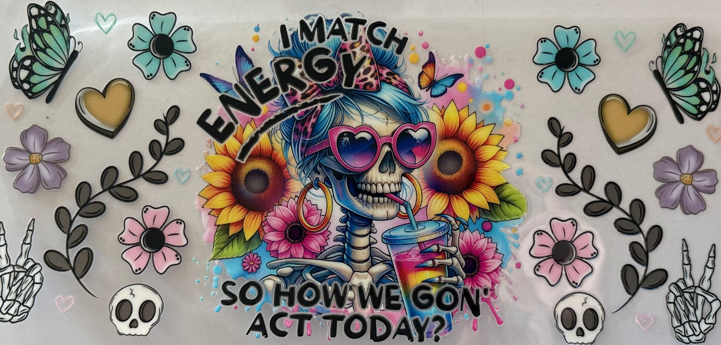 Matching Energy Decal