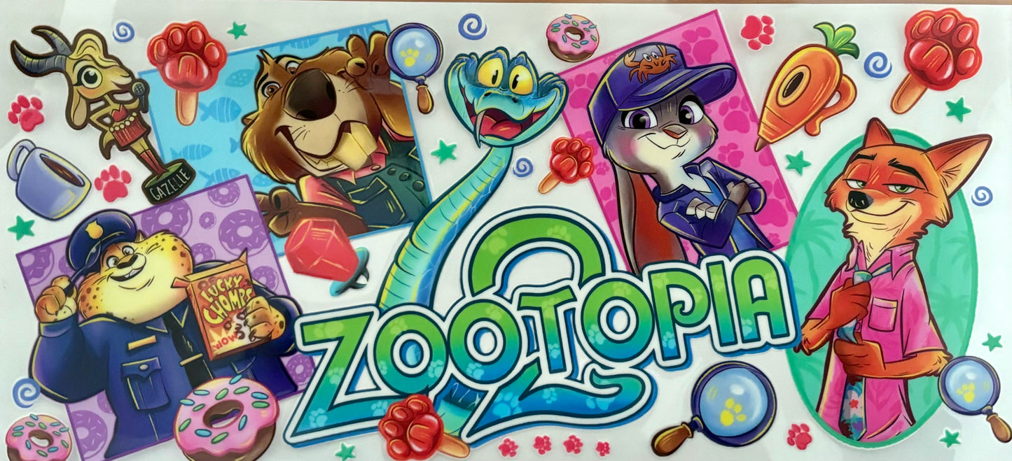 Zootopia Decal