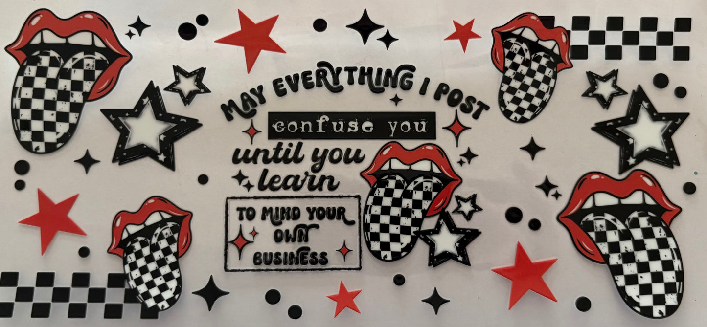 Mind Your Business Decal