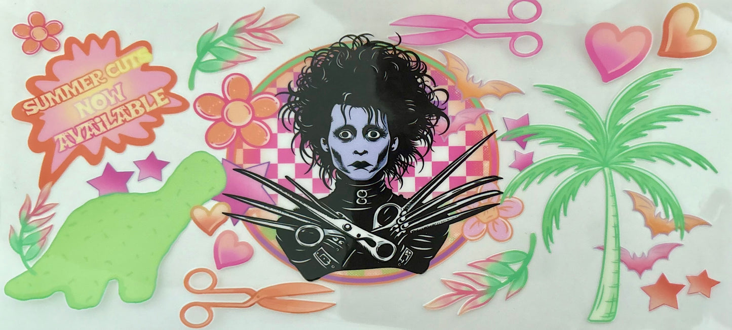 Edward Scissor Hands Decal
