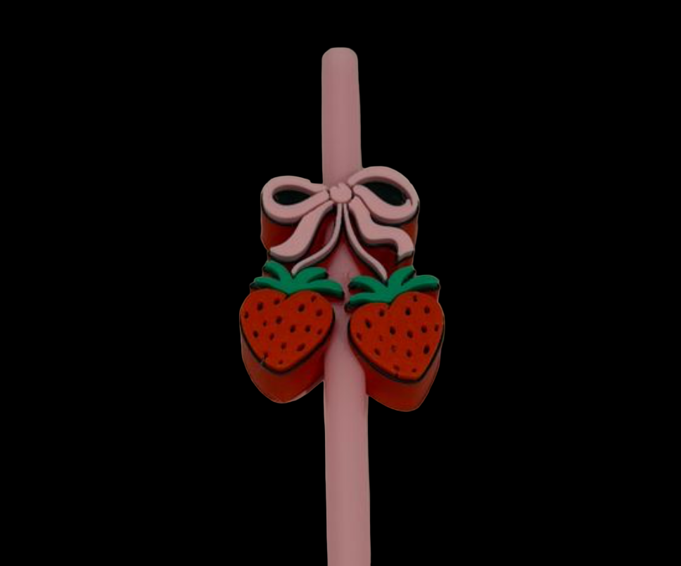 Strawberry Straw Topper