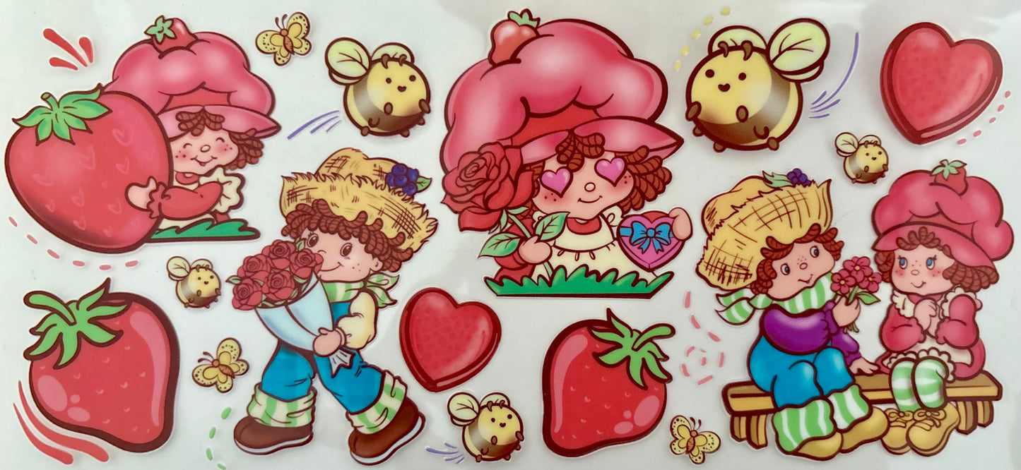 Strawberry Sweethearts Decal