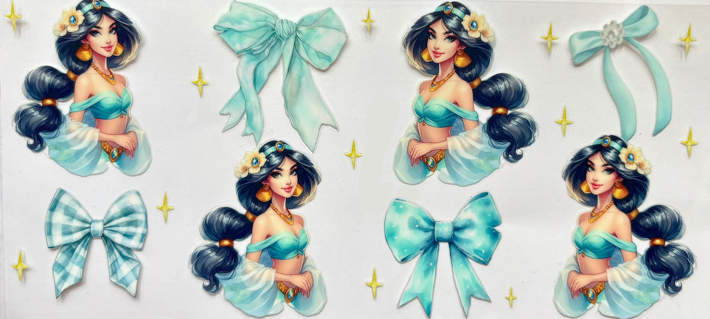 Jasmine Bow Decal