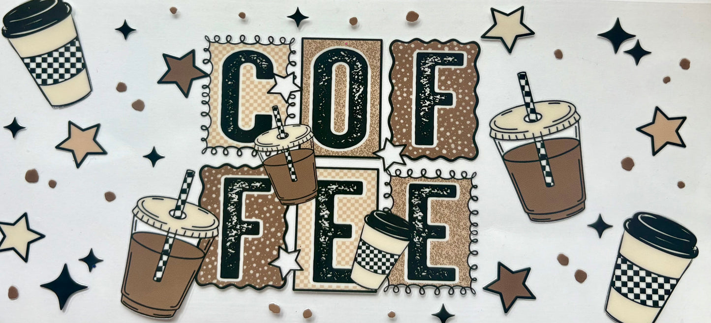 Coffee Star Decal