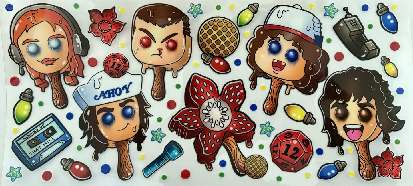Stranger Things Pops Decal