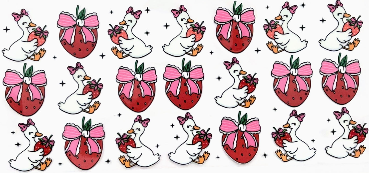 Goose Strawberry Decal #17