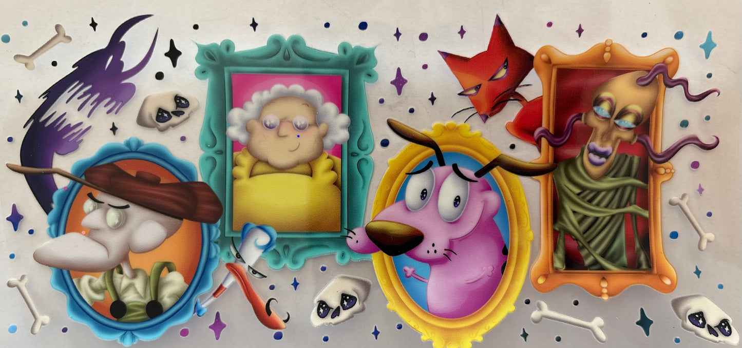 Courage the Cowardly Dog Decal