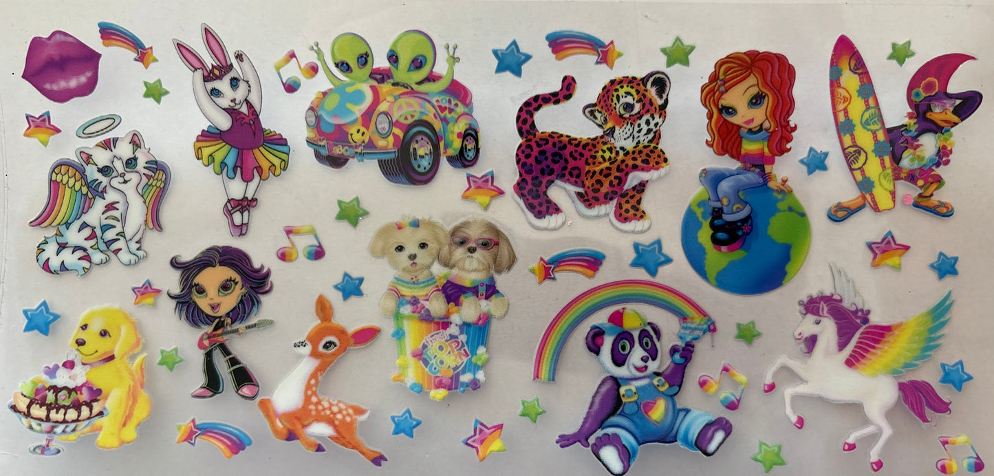 Lisa Frank Decal