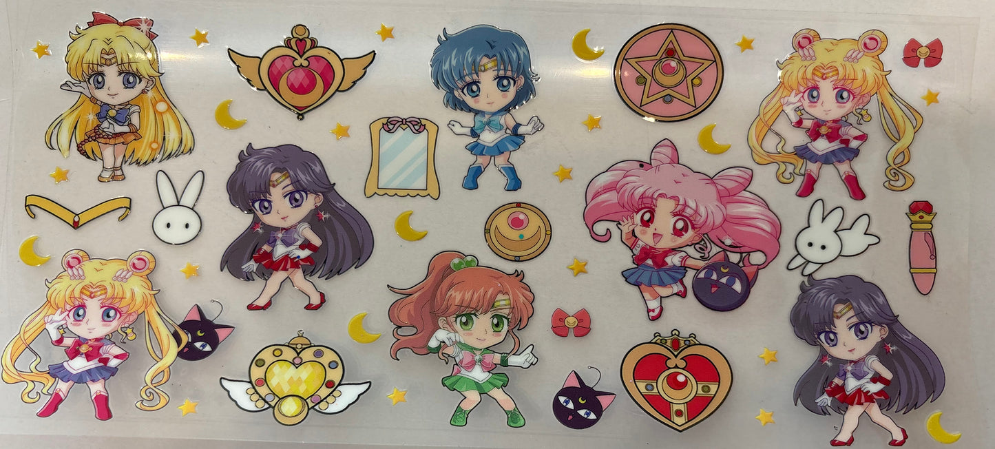 Sailer Moon & Friends Decal