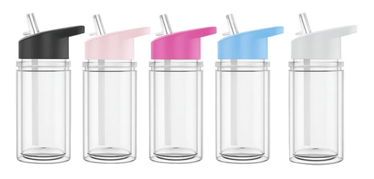 Kids 10oz Acrylic Customizable Snow Globe Tumbler