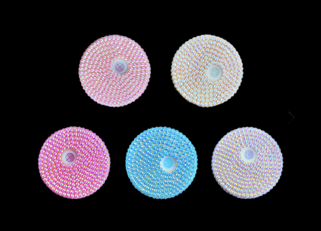 Rhinestone Lids