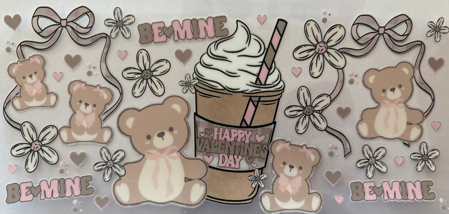 Valentines Teddy Decal