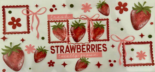 Strawberries Decal