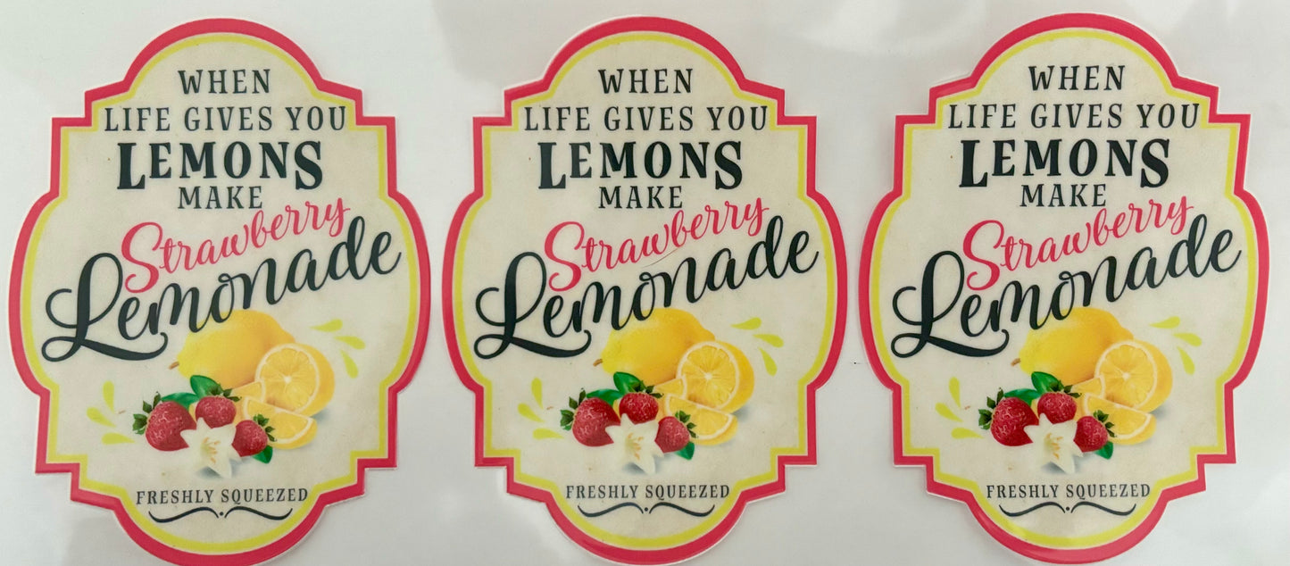 When Life Gives You Lemons Decal