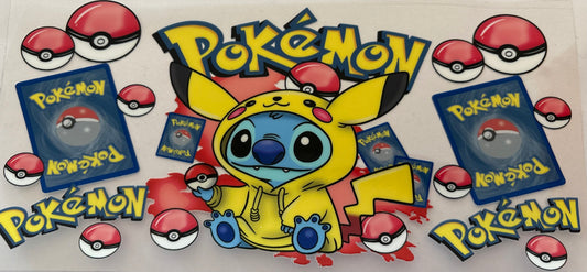 Stitch Pokémon Decal