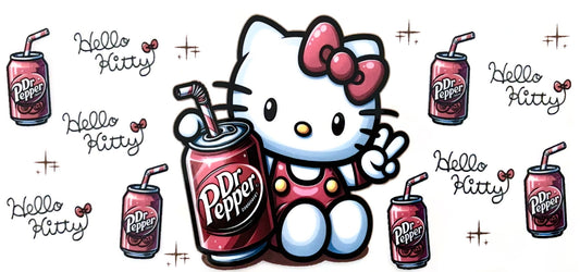Hello Kitty Dr. Pepper Decal #53