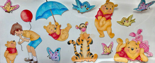 Pooh & Besties Decal