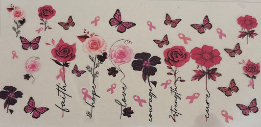 Breast Cancer Decal