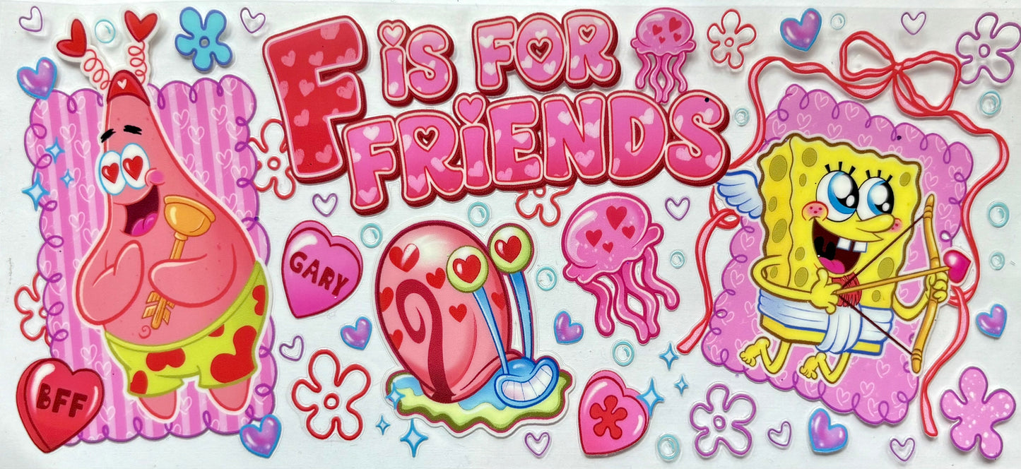 SpongeBob Friends Decal