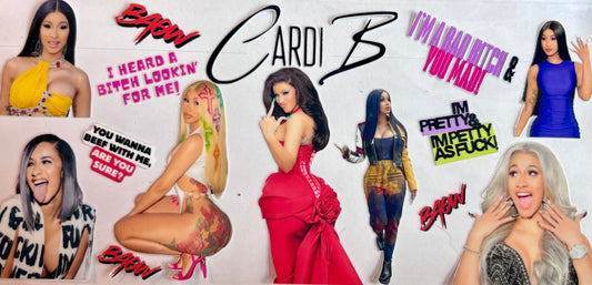 Cardi B Decal