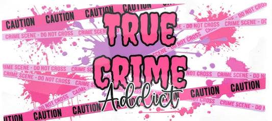 True Crime Addict Decal #49