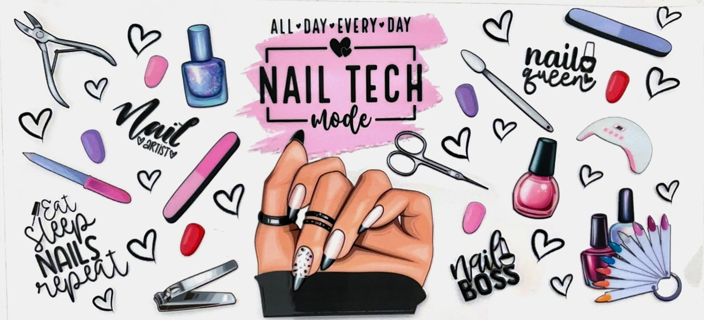 Nail Tech Decal #43