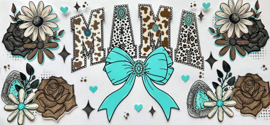 Momma Cow Print Decal