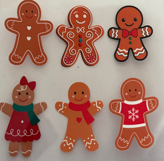 Gingerbread Man Decal