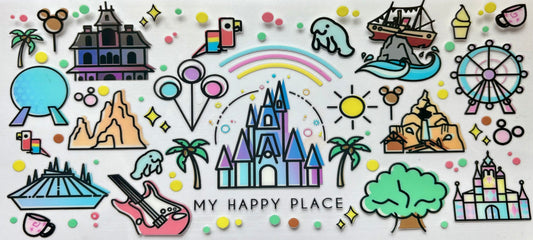 My Happy Place Decal