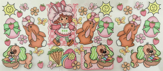 Strawberry Shortcake Easter Decal