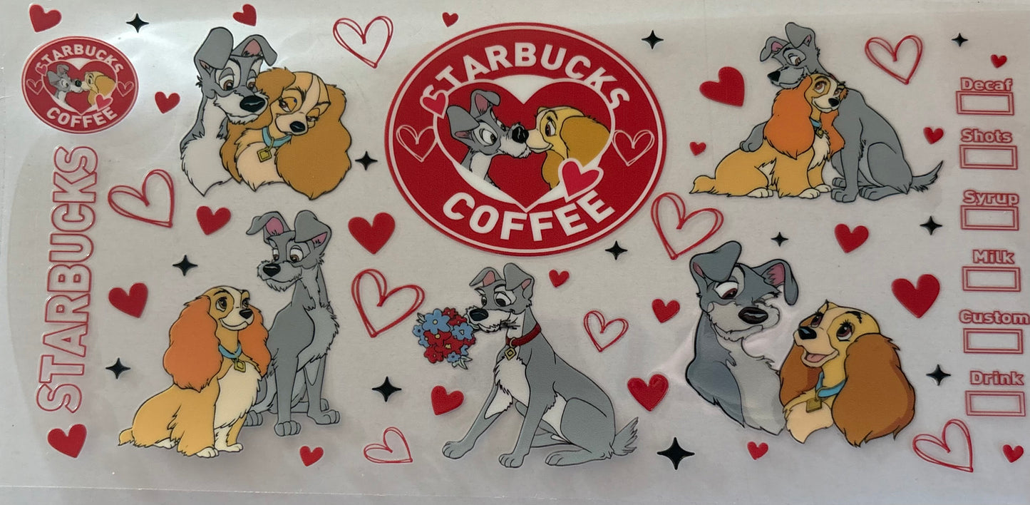 Lady & the Tramp Decal