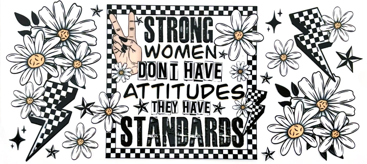 Strong Women Have Standards Decal #55