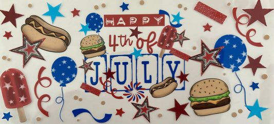 4th of July Decal