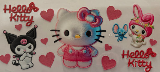 Hello Kitty Valentines Decal