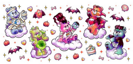Spooky Care Bears Wrap