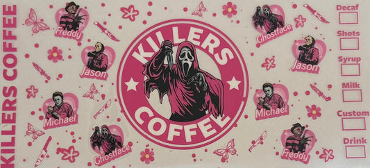 Killers Coffee Decal
