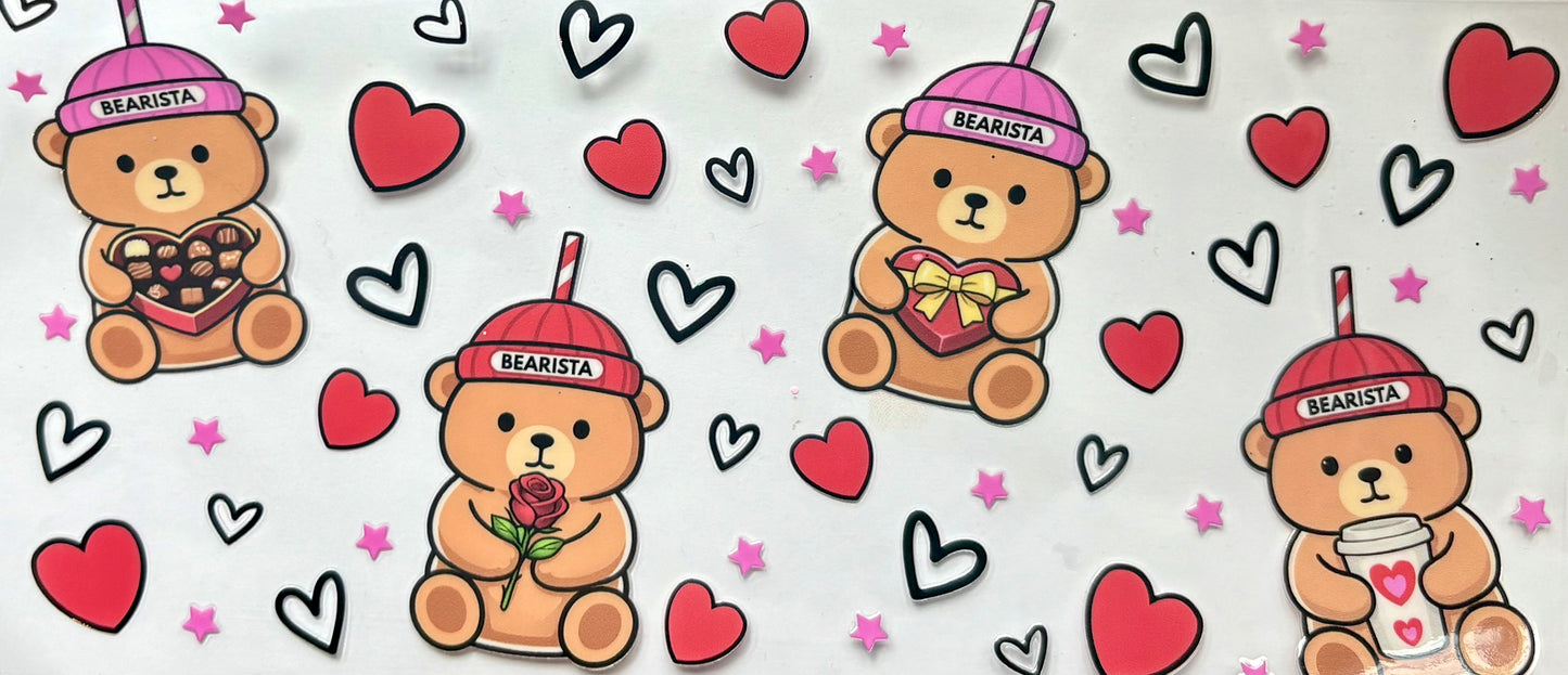 Bearista Coffee Decal