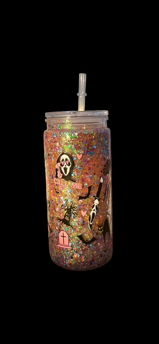 Glitter Scream Cup
