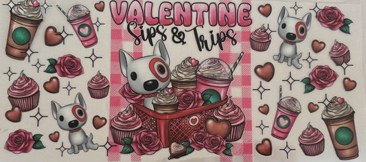 Valentines Sip Decal
