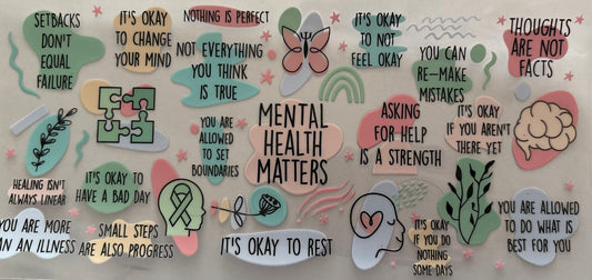 Mental Health Matters Decal