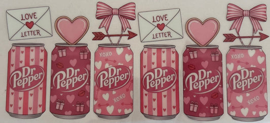 Dr Pepper Valentines Decal