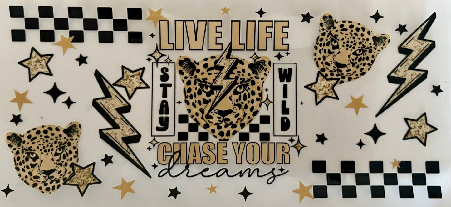 Stay Wild Leopard Decal