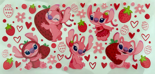 Angel Berry Decal