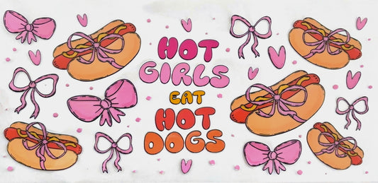Hot Girls Eat Hot Dogs Decal #38